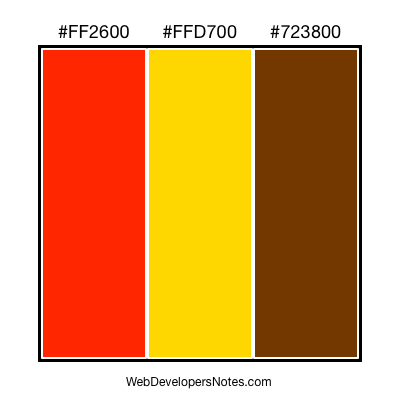 Color chart #010