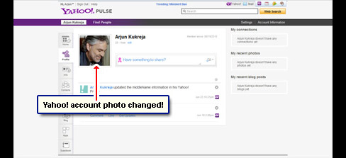The Yahoo photo is now changed