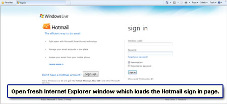 how to crack a hotmail email password