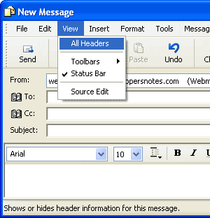 HOW TO ADD A BCC: RECIPIENT TO A MESSAGE IN WINDOWS LIVE HOTMAIL