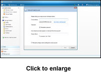 Windows Live Mail interface and layout - thumbnail