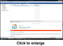 Windows Mail interface and layout - thumbnail