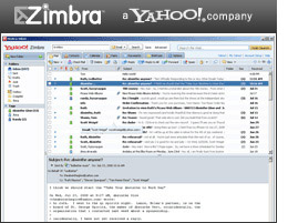 Zimbra desktop - free Yahoo email program