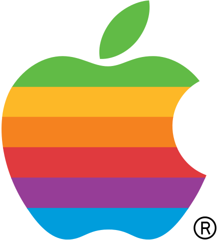 Apple's rainbow logo
