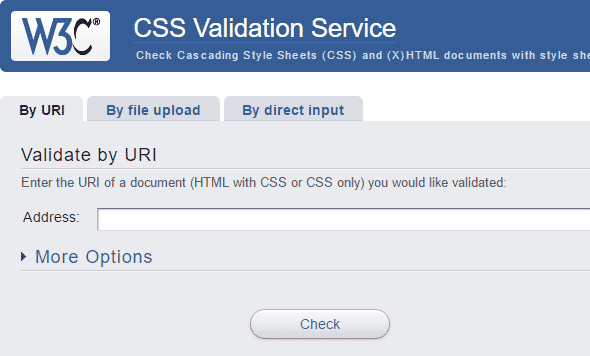 CSS Validation Service - Check Cascading Style Sheets (CSS) and (X)HTML documents with style sheets