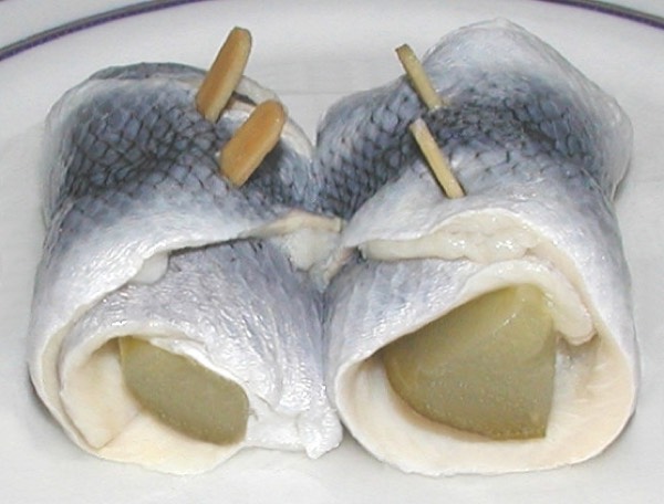 Rollmops - pickled herring