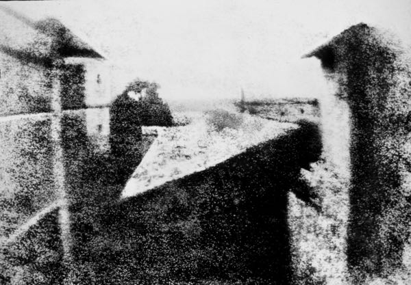 View from the Window at Le Gras photograph