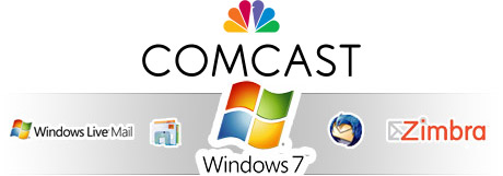 How to use Comcast email on a new computer - Windows 7 laptop or desktop