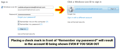 How to enter your Hotmail password each time you want to login