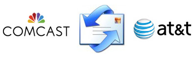 Outlook Express with Comcast and Bellsouth email accounts