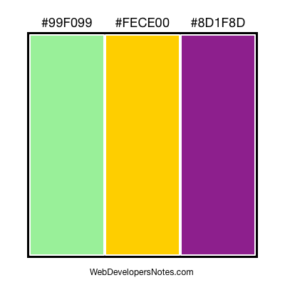 Color combination for web site #50