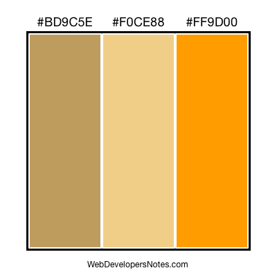 Web site color chart #99