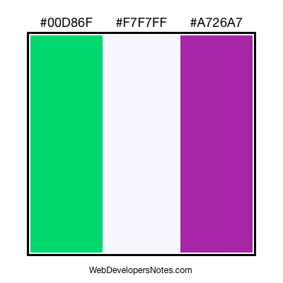 Color chart #008