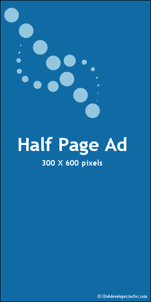 Half Page Ad