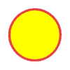 Gif image of a circle