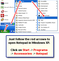 hoe de bureaubladsymbolen in Windows XP weer te geven