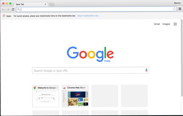 Chrome browser will now save your bookmarks and passwords