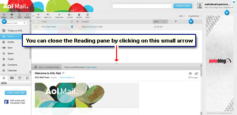 You can close the reading pane to get space of the message list