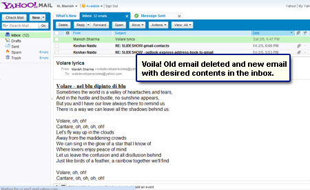 how to delete photos from yahoo mail my photos