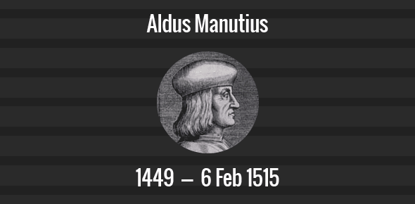Aldus Manutius cover image