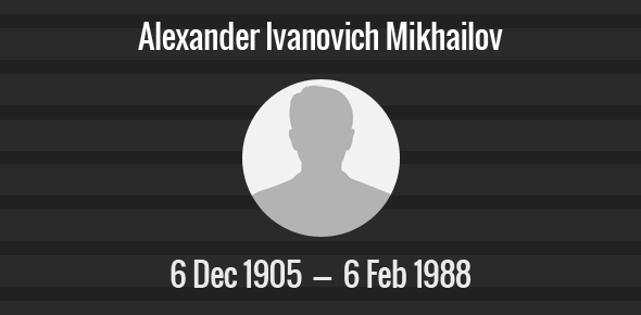 Alexander Ivanovich Mikhailov cover image