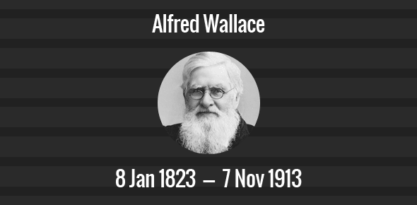 Alfred Wallace cover image