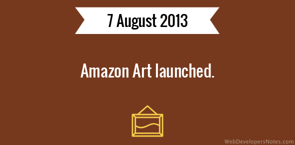 Amazon Art launched