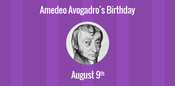 Amedeo Avogadro cover image