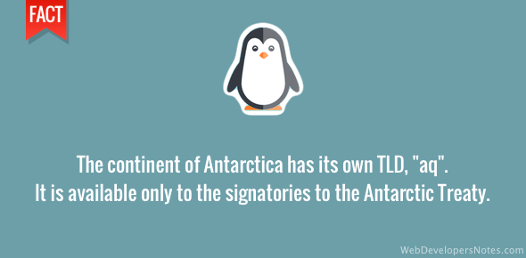 Antarctica domain name TLD