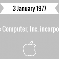 Apple Computer, Inc. incorporated