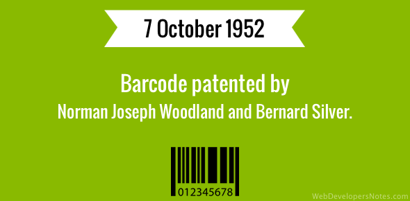 Barcode patented cover image