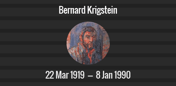Bernard Krigstein cover image