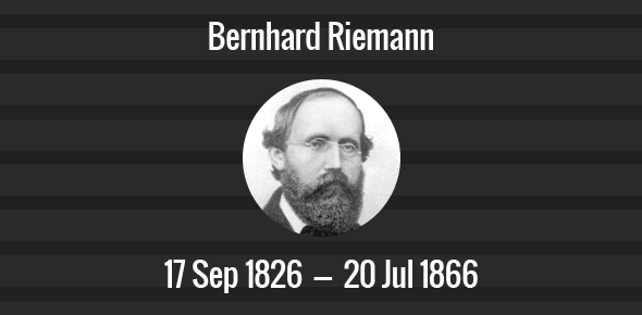 Bernhard Riemann cover image