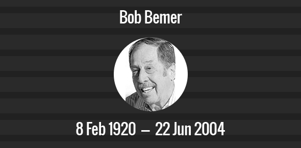 Bob Bemer cover image