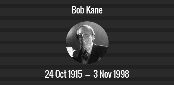 Bob Kane cover image