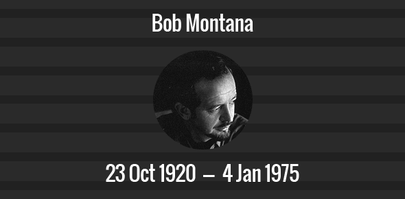 Bob Montana cover image