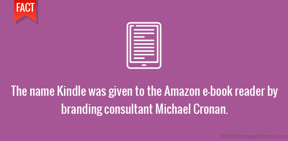 Branding consultant Michael Cronan named the Kindle cover image