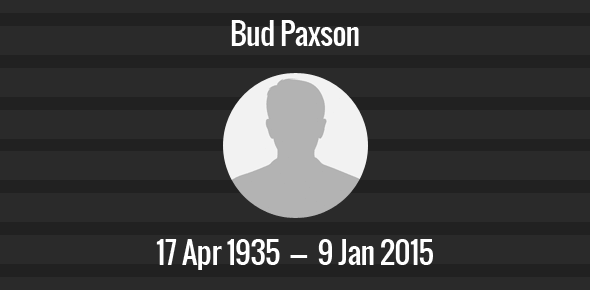 Bud Paxson cover image