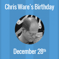 Chris Ware Birthday - 28 December 1967