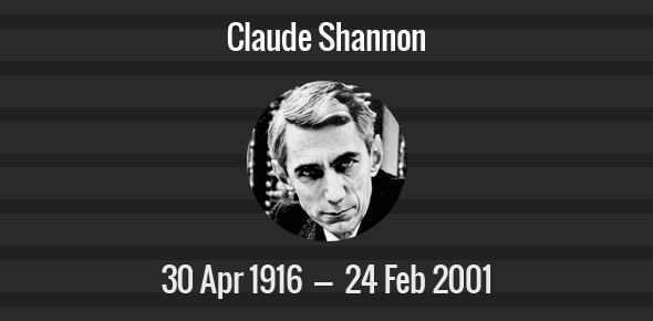 Claude Shannon cover image