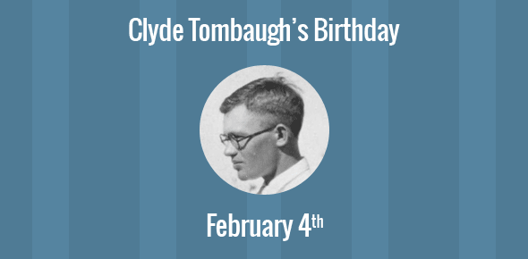 Clyde Tombaugh cover image