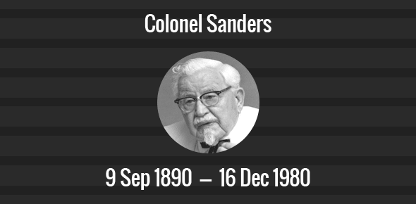 Colonel Sanders cover image