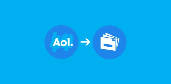 How do I configure AOL email in Windows Live Mail through POP?