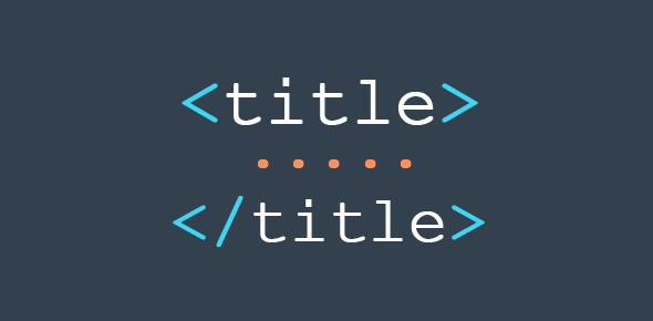 Contents of the HTML <title> tag cover image