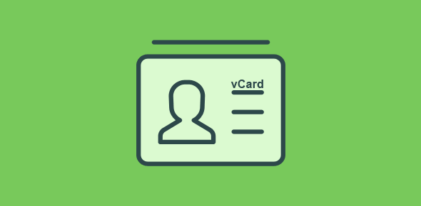 Create vCard using Outlook Express cover image
