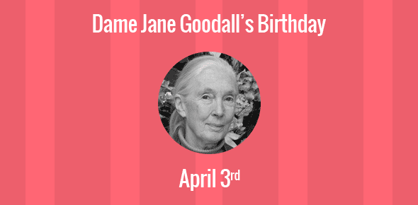 Dame Jane Goodall cover image