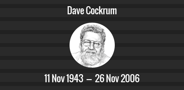 Dave Cockrum cover image