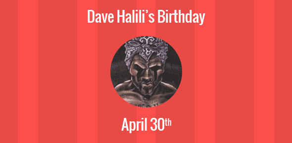 Dave Halili cover image