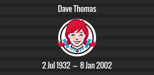 Dave Thomas cover image
