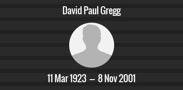 David Paul Gregg cover image